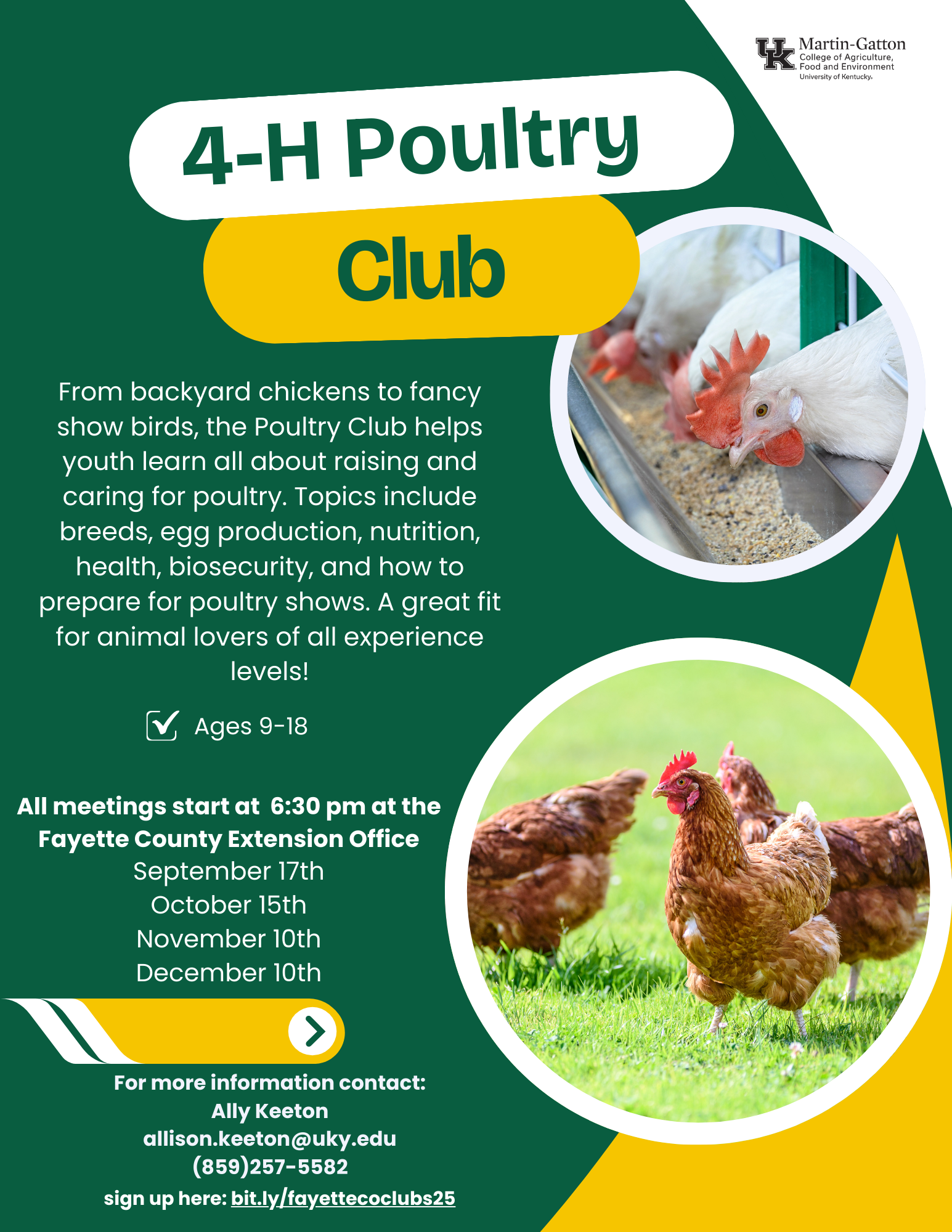 poultry club 25-26