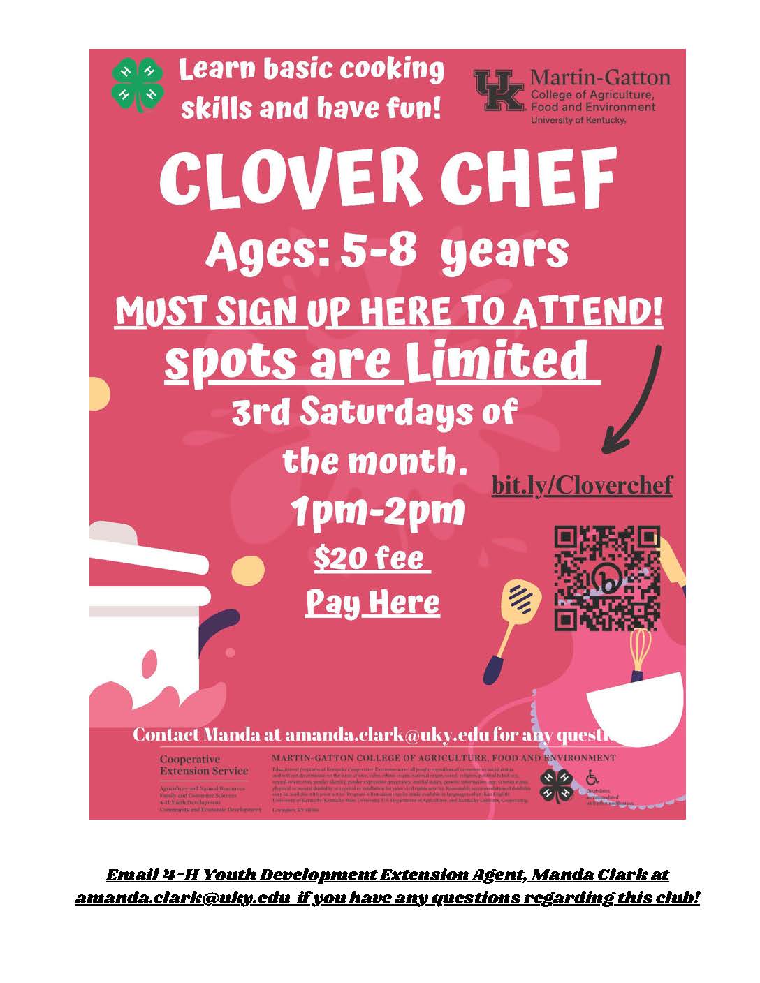 Clover Chef Flyer