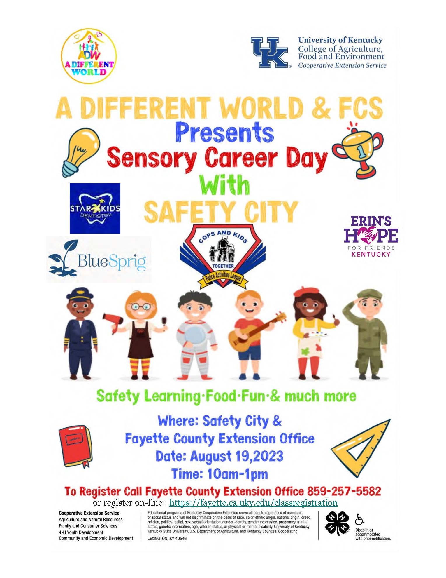 Sensory Career Day