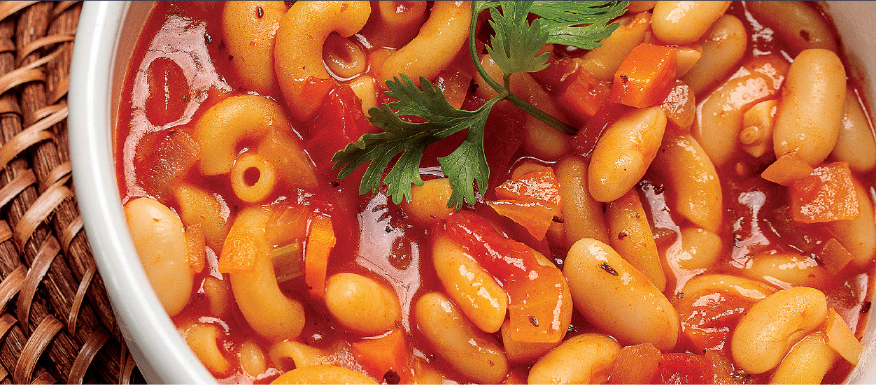Cooking Through the Calendar - Italian One Pot Pasta and Beans
