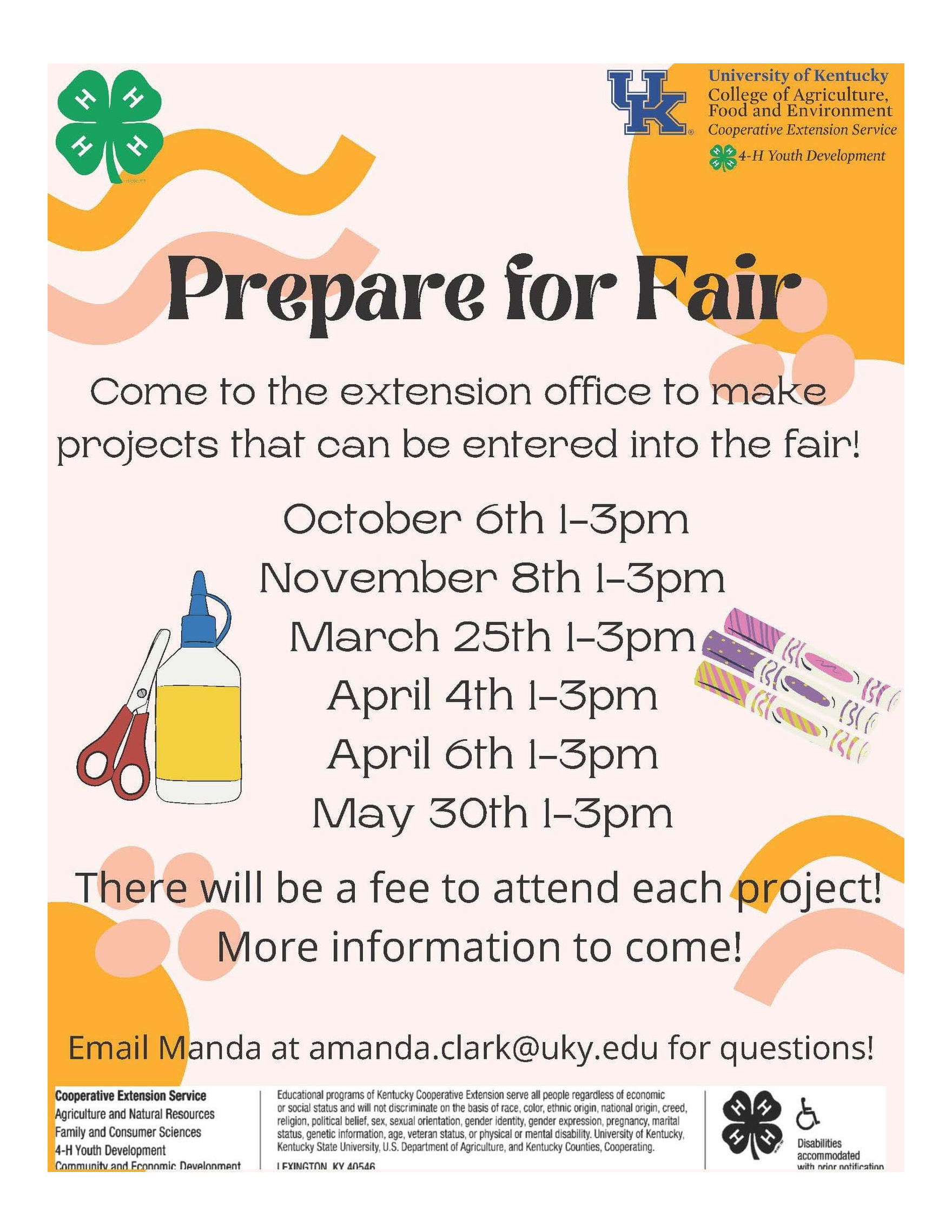 Prepare for Fair