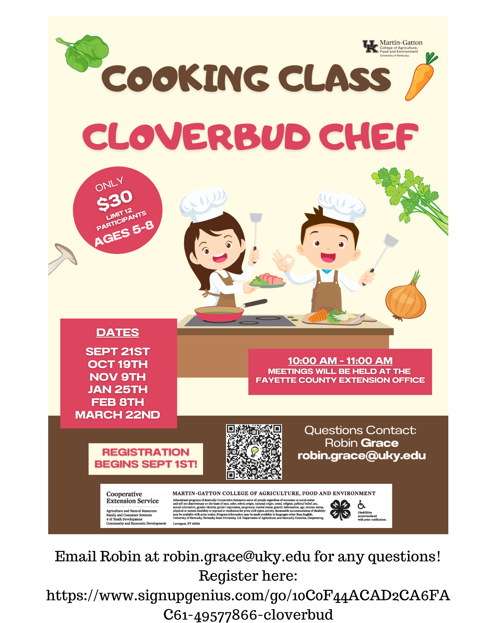 Cloverbud Chef 24-25