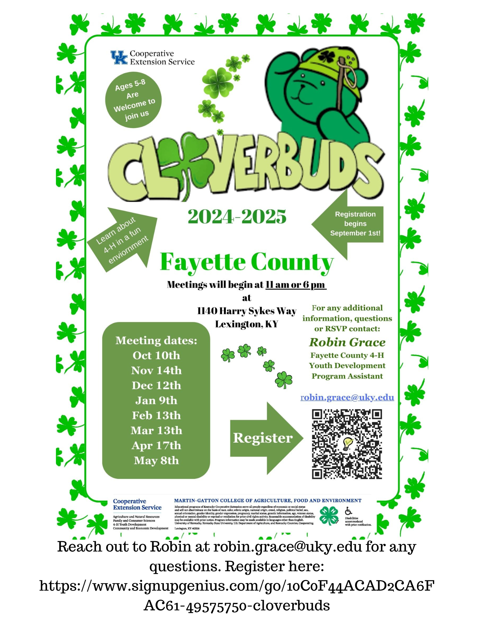 Cloverbuds 24-25