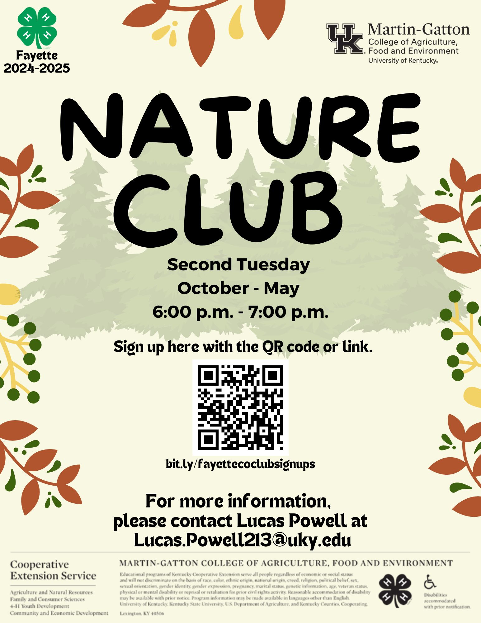 4h nature club 24-25