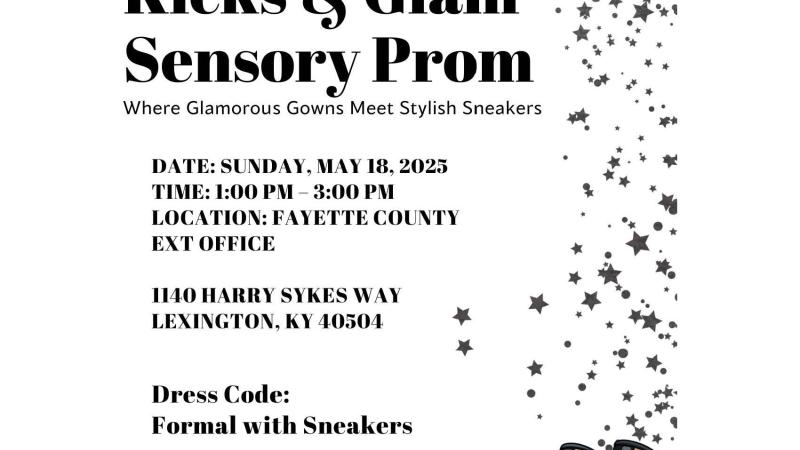 Kicks & Glam Sensory Prom