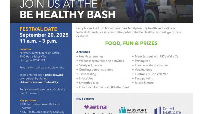 Be Healthy Bash 2025