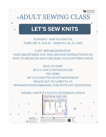 adult sewing classes