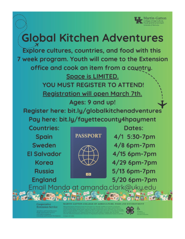 global kitchen adventures