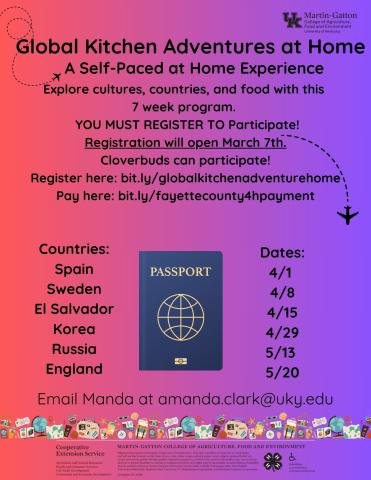 4-H Global Adventures at Home