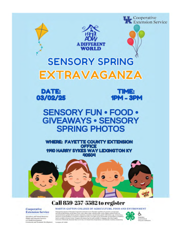 sensory spring 2025