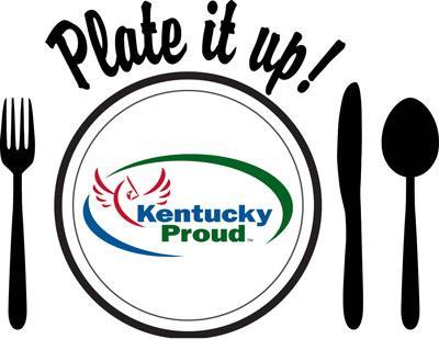 Kentucky proud plate it up logo